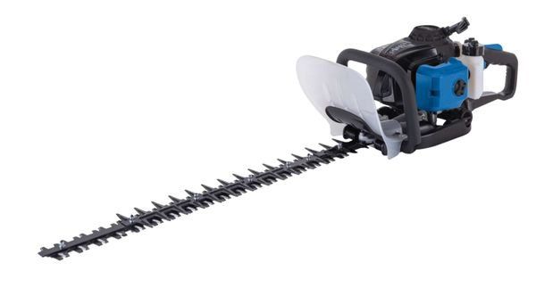 Scheppach HTH250/240P Hedge Trimmer, 700W Petrol Engine, 600mm Blade, 27mm Cutting Capacity, Rotating Handle Scheppach HTH250/240P Hedge Trimmer, 700W Petrol Engine, 600mm Blade, 27mm Cutting Capacity, Rotating Handle